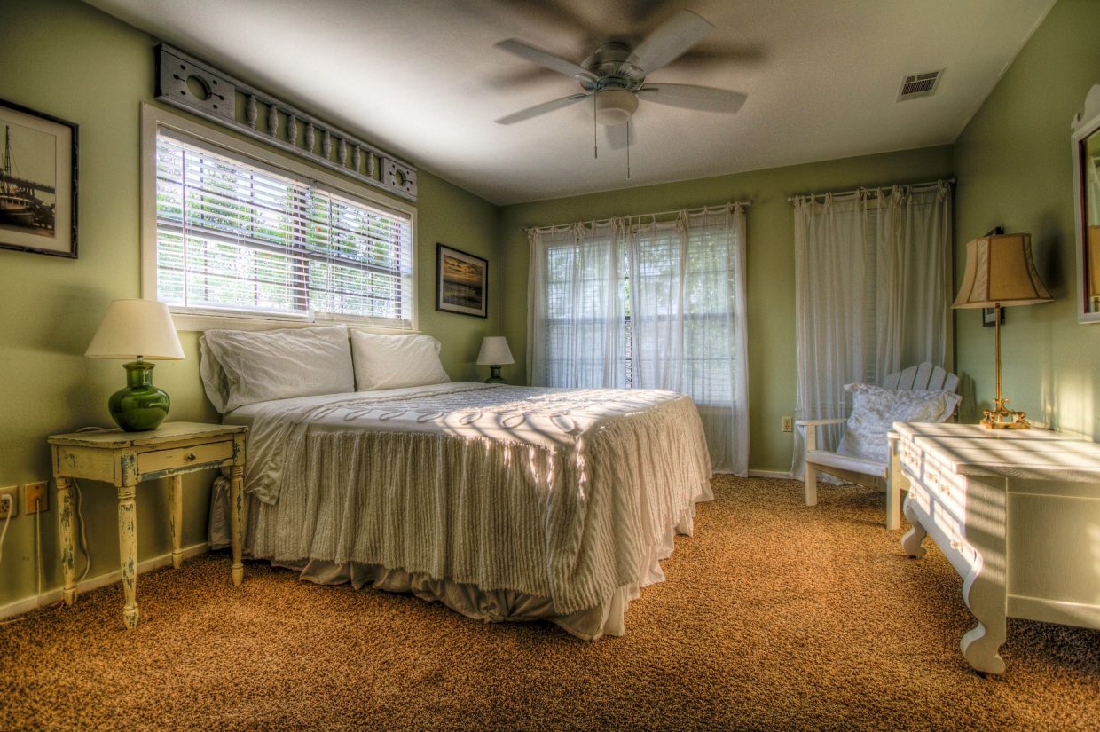 Chambre à coucher dans un hôtel